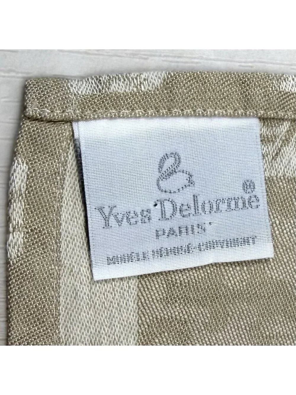 Set 8 YVES DELORME Paris 21